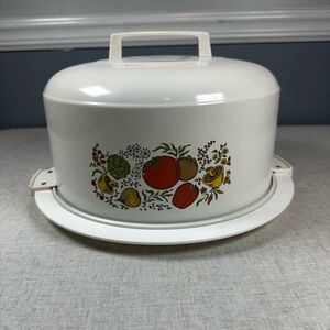 Atapco Vintage “Spice of Life” Cake Carrier